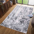 Emperor Styra Abstract Rugs - Silver