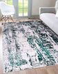 Emperor Styra Abstract Rugs  - Aqua