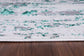 Emperor Styra Abstract Rugs  - Aqua