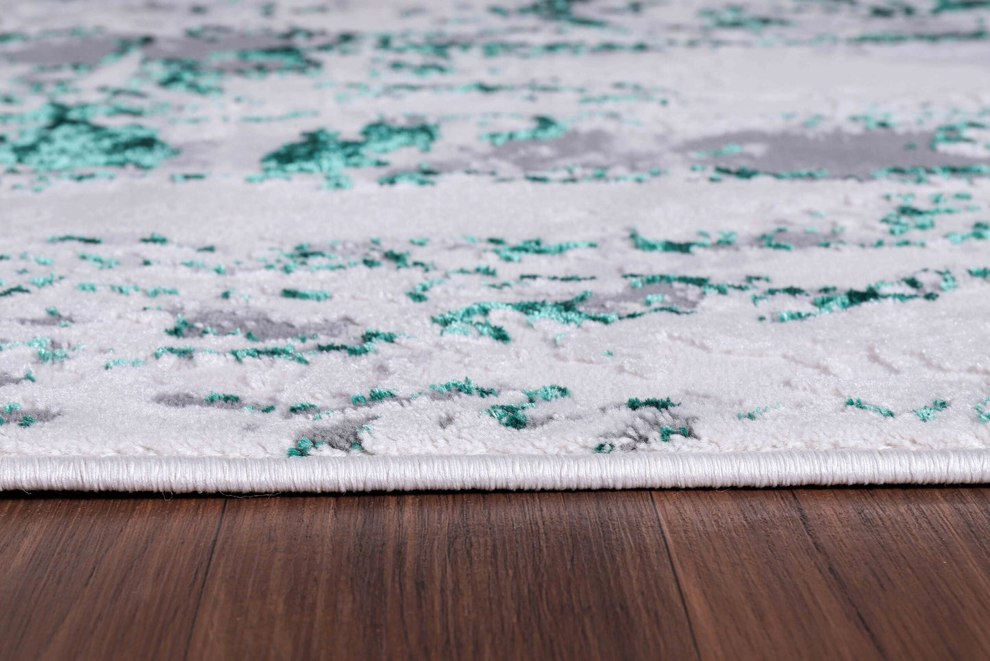 Emperor Styra Abstract Rugs  - Aqua