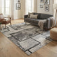 Rhodes Neutral Geometric Rug - Enigma Sage