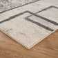 Rhodes Neutral Geometric Rug - Enigma Sage