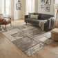 Rhodes Neutral Geometric Rug - Enigma Sage