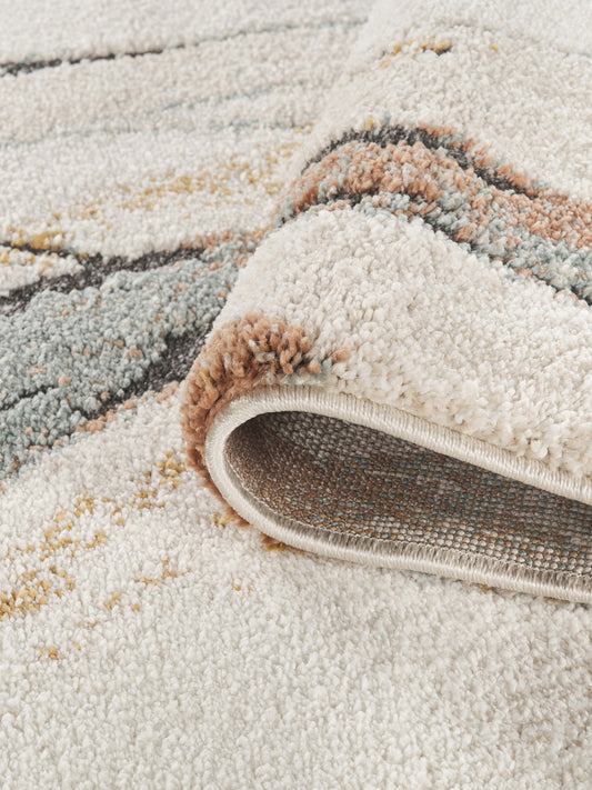 Essence Textured Abstract Rug - Aura