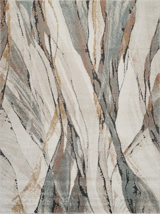 Essence Textured Abstract Rug - Aura