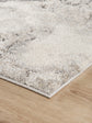 Grey Essence Nimbus textured abstract rug, close-up pile detail 2