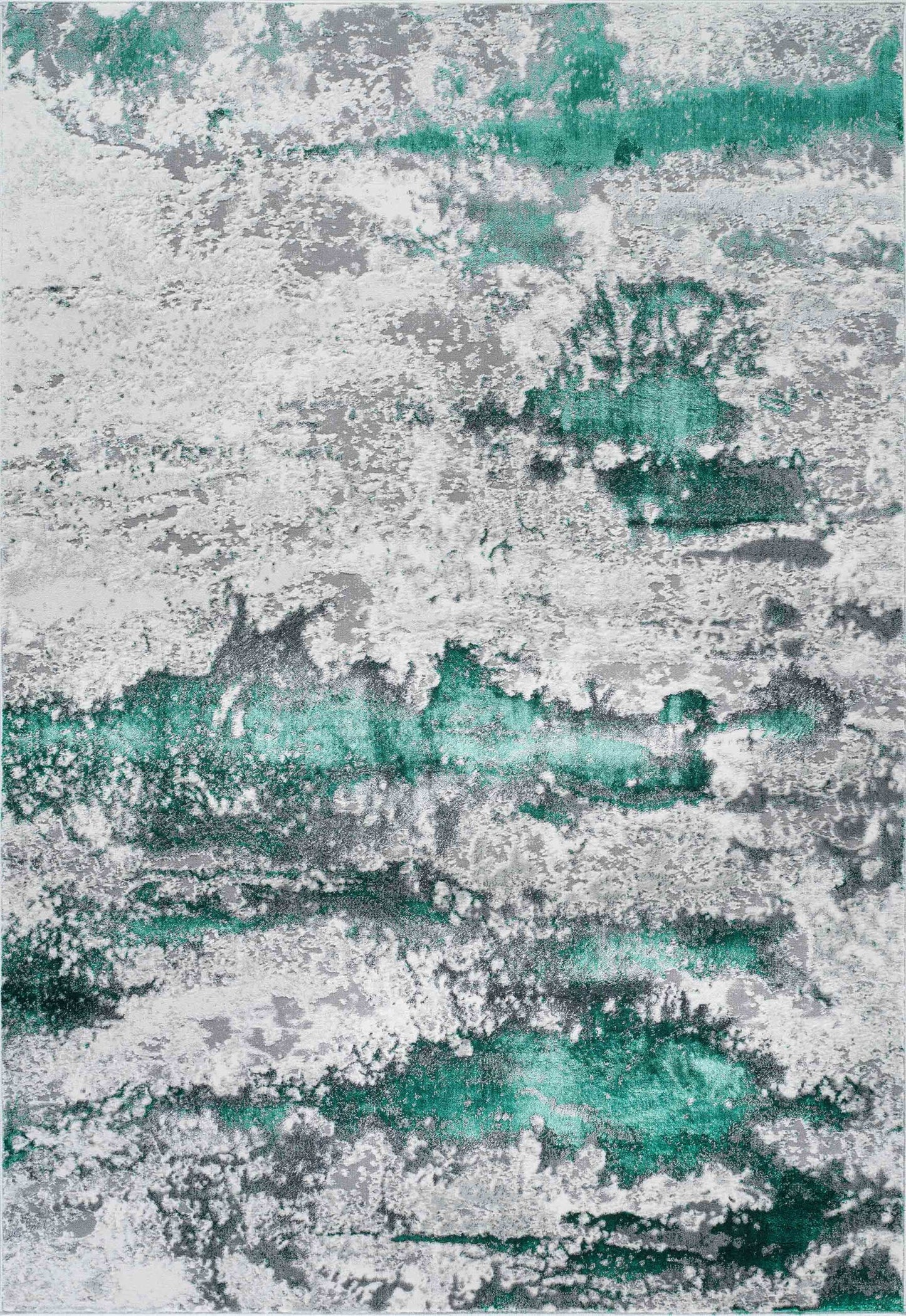 Emperor Metallic Abstract Rug - Onyx Gold