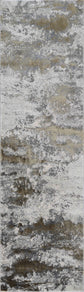 Emperor Metallic Abstract Rug - Onyx Gold