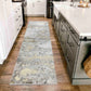 Emperor Metallic Abstract Rug - Onyx Gold