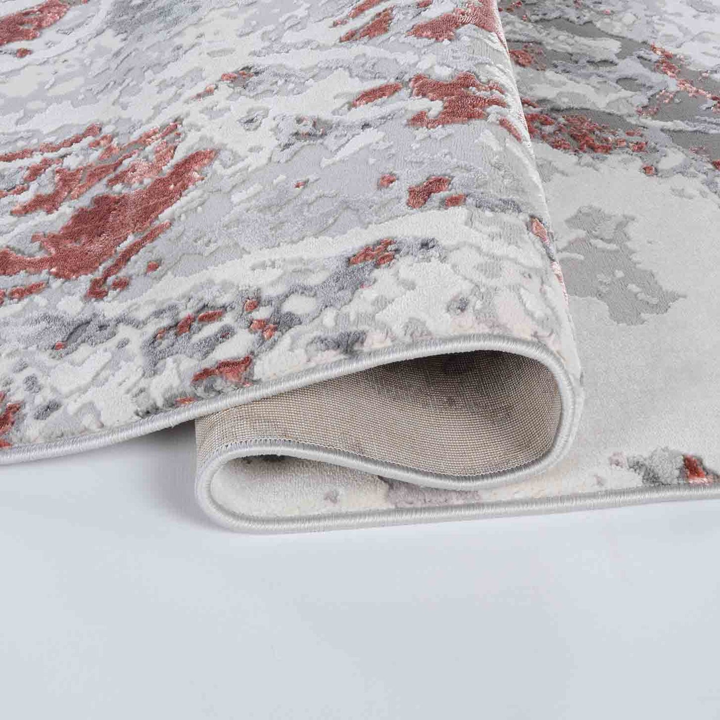 Emperor Onyx Abstract Rugs  - Pink