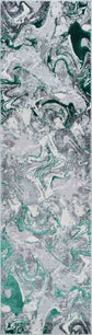 Emperor Metallic Abstract Rug - Solarius Gold