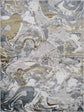 Emperor Solarius Abstract Rugs - Gold