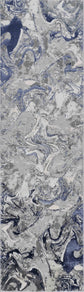 Emperor Metallic Abstract Rug - Solarius Gold