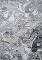 Emperor Metallic Abstract Rug - Solarius Gold