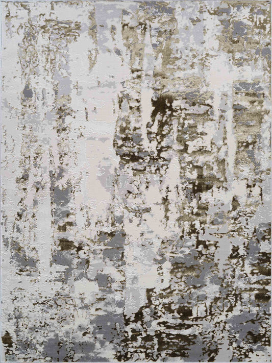 Emperor Styra Abstract Rugs  - Gold