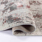 Pink Emperor Styra abstract rug, close-up pile detail