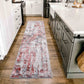 Pink Emperor Styra abstract rug, runner size
