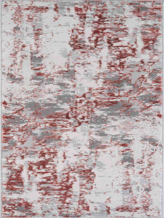 Emperor Styra Abstract Rugs - Pink