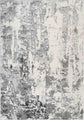 Silver Emperor Styra abstract rug, flat portrait view