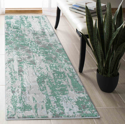 Emperor Styra Abstract Rugs  - Aqua