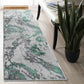 Emperor Picasso Abstract Rugs  - Aqua