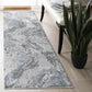 Emperor Picasso Abstract Rugs - Silver
