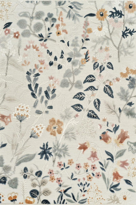 Gardenia Floral Rug - Daisy