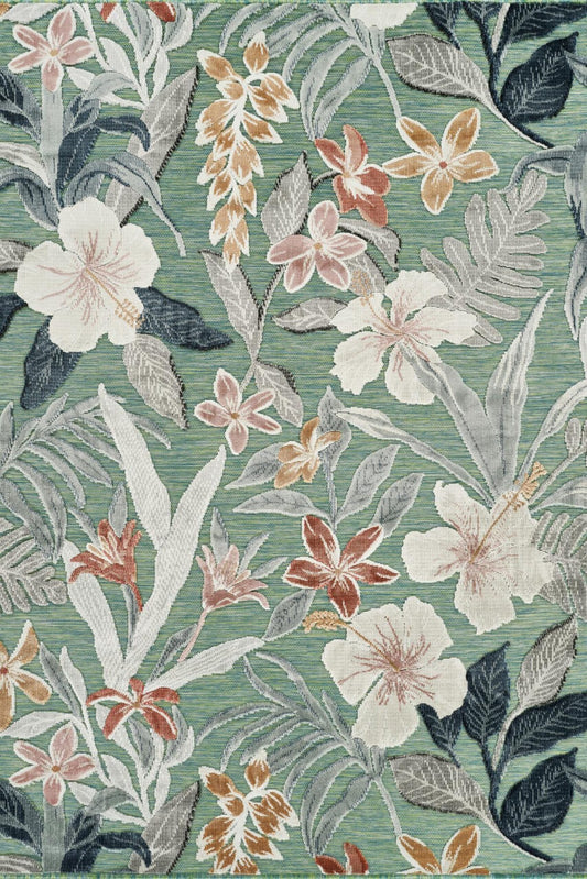 Gardenia Floral Rug - Lily