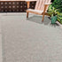 Harper Greek Key Outdoor Rug - Silver