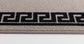 Havana Greek Key Door Mat - Grey