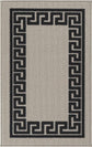 Havana Greek Key Door Mat - Grey