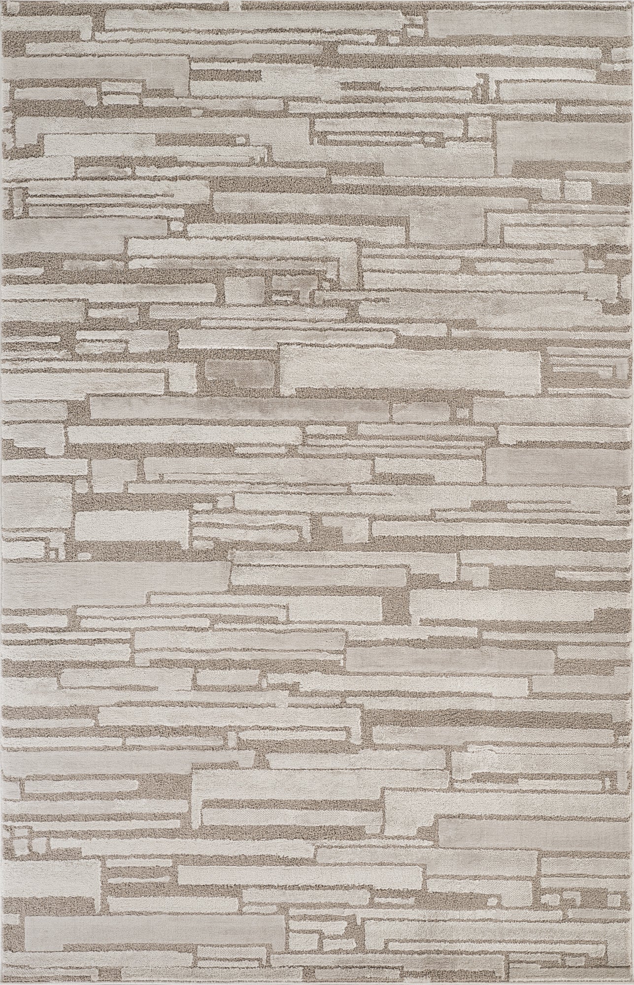 Hamilton Textured Rug - Block Dark Grey