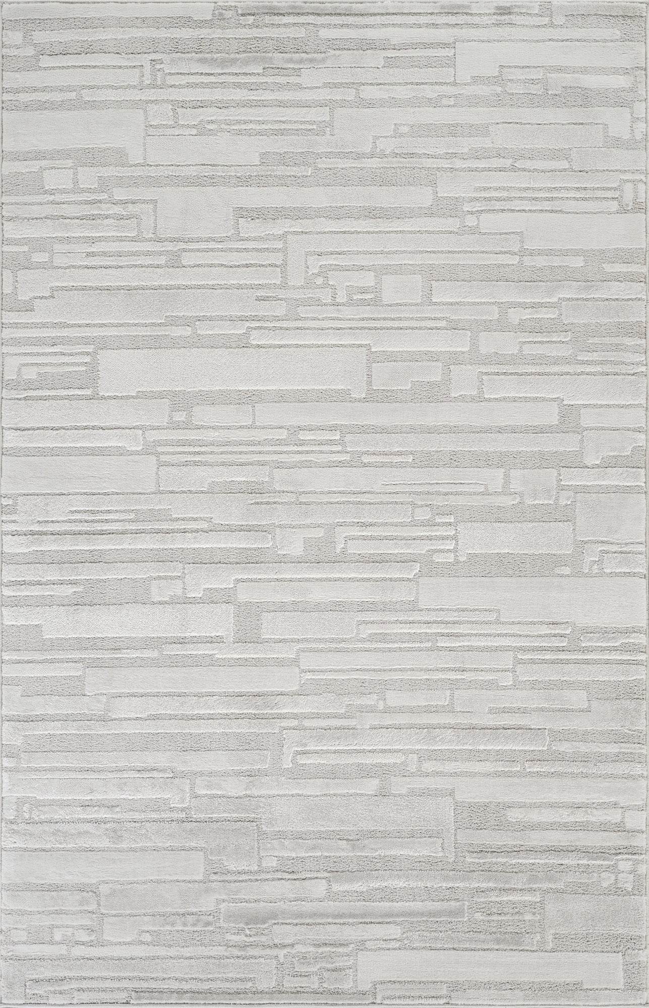 Hamilton Textured Rug - Block Dark Grey