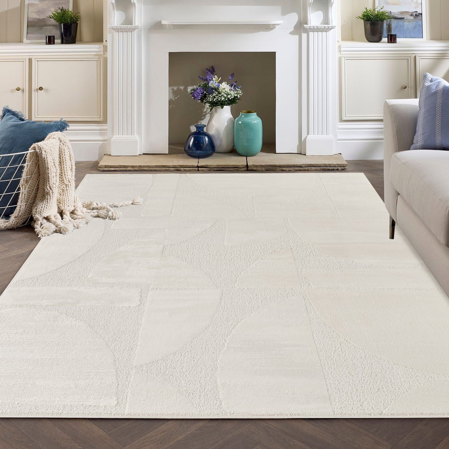Hamilton Textured Rug - Lunar Mocha