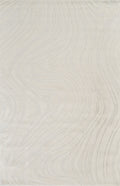 Cream Hamilton Marble textured rug, flat portrait view