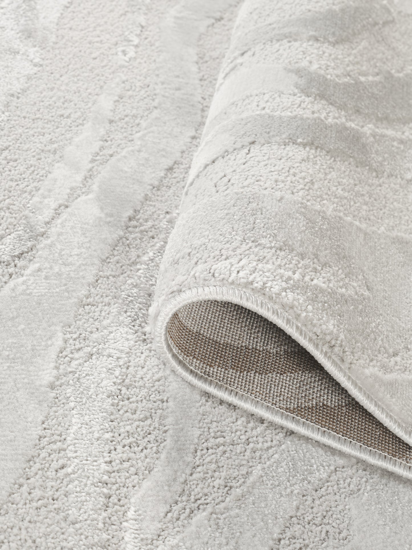 Hamilton Textured Rug - Marble Cream