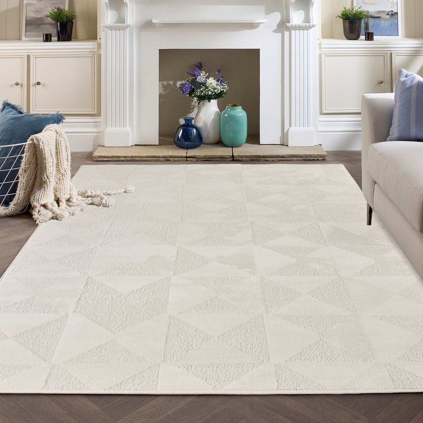 Hamilton Textured Rug - Mosaic Mocha