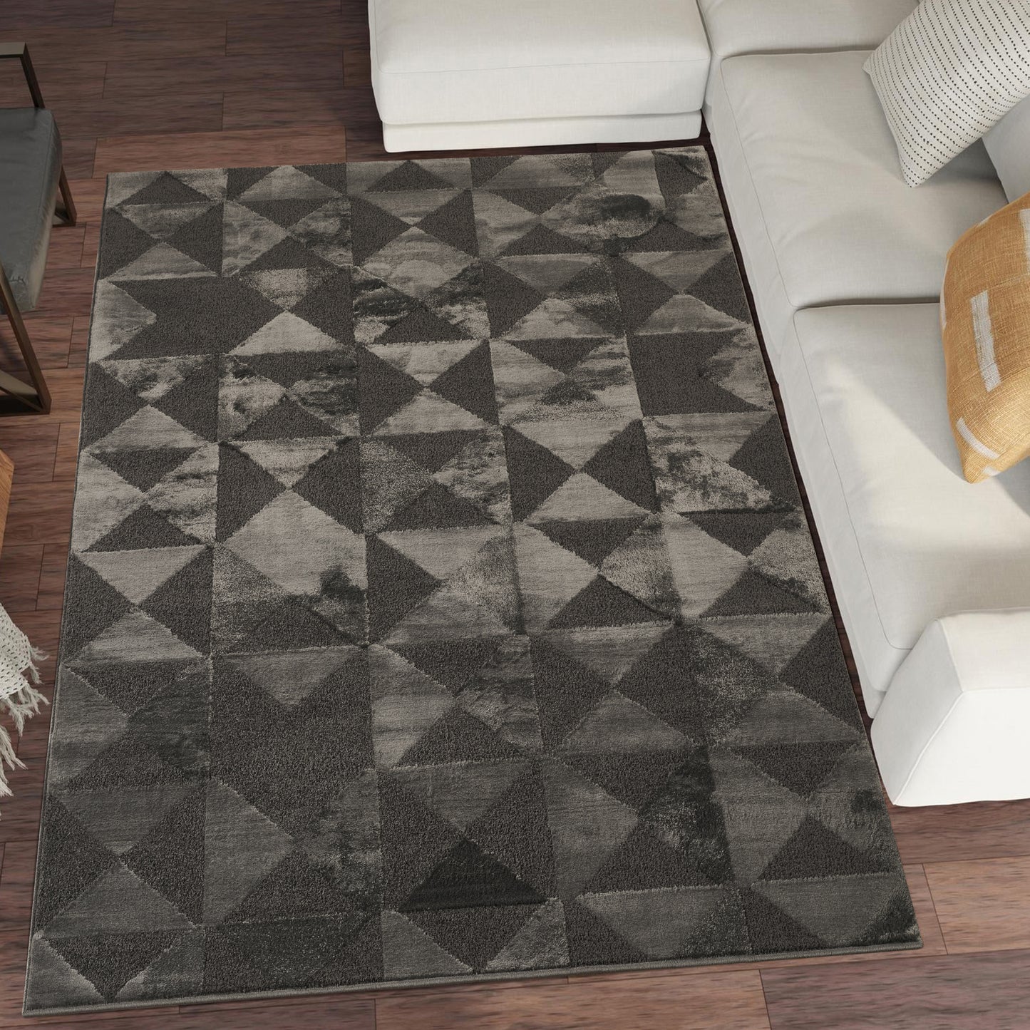 Hamilton Textured Rug - Mosaic Mocha