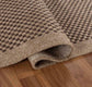 Harper Checkered Outdoor Rug - Jute