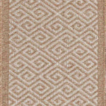 Harper Greek Key Outdoor Rug - Cream