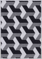 Havana Geo Door Mat - Grey