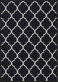 Havana Trellis Door Mat - Black