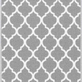 Havana Trellis Door Mat - Grey