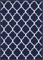 Havana Trellis Door Mat - Navy