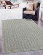 Harper Herringbone Outdoor Rug - Dark Grey