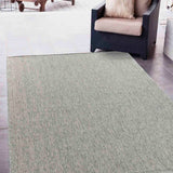 Harper Herringbone Outdoor Rug - Silver