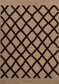 Harper Aztec Rug - Black