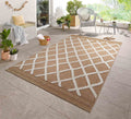 Harper Aztec Rug - Cream