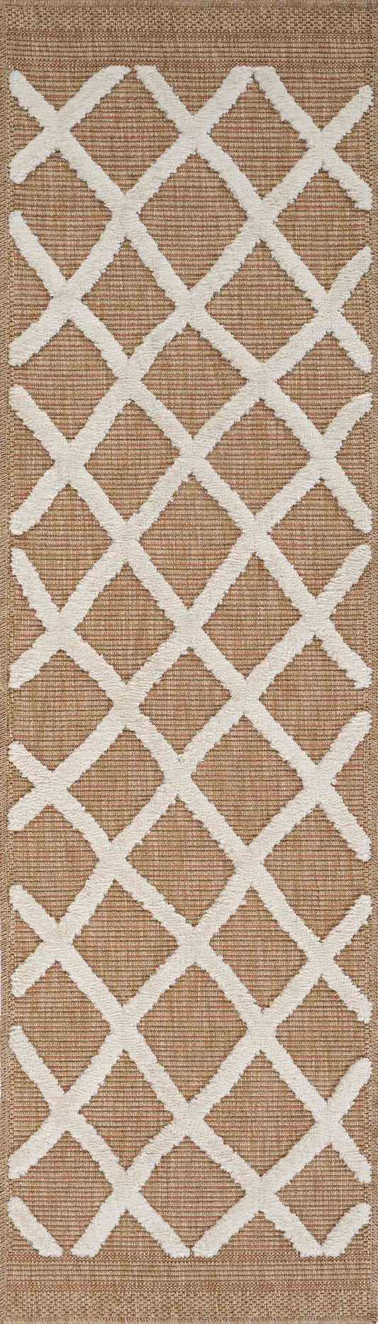 Harper Aztec Rug - Cream