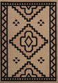 Harper Diamond Rug - Black